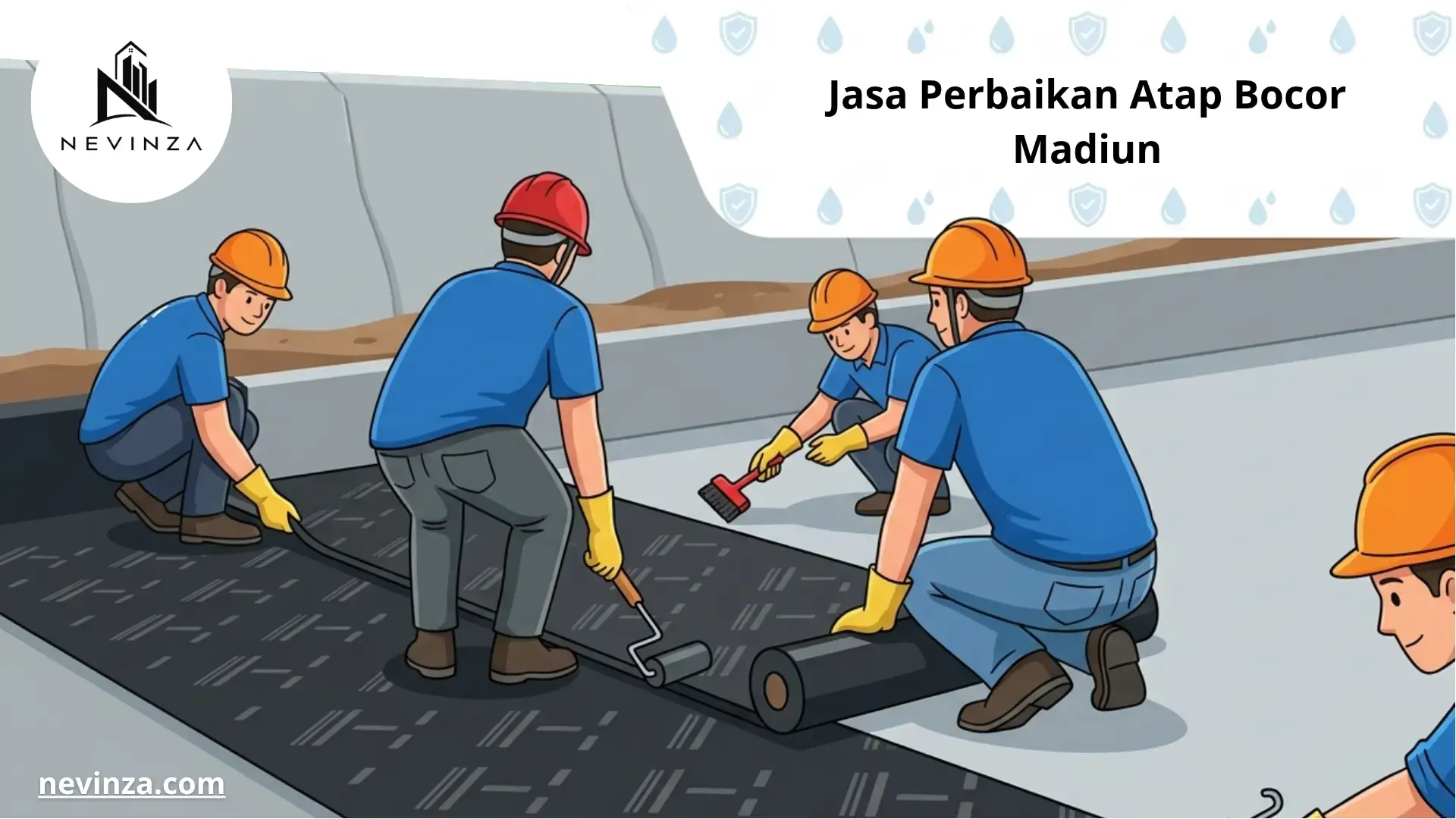 Jasa Perbaikan Atap Bocor Madiun