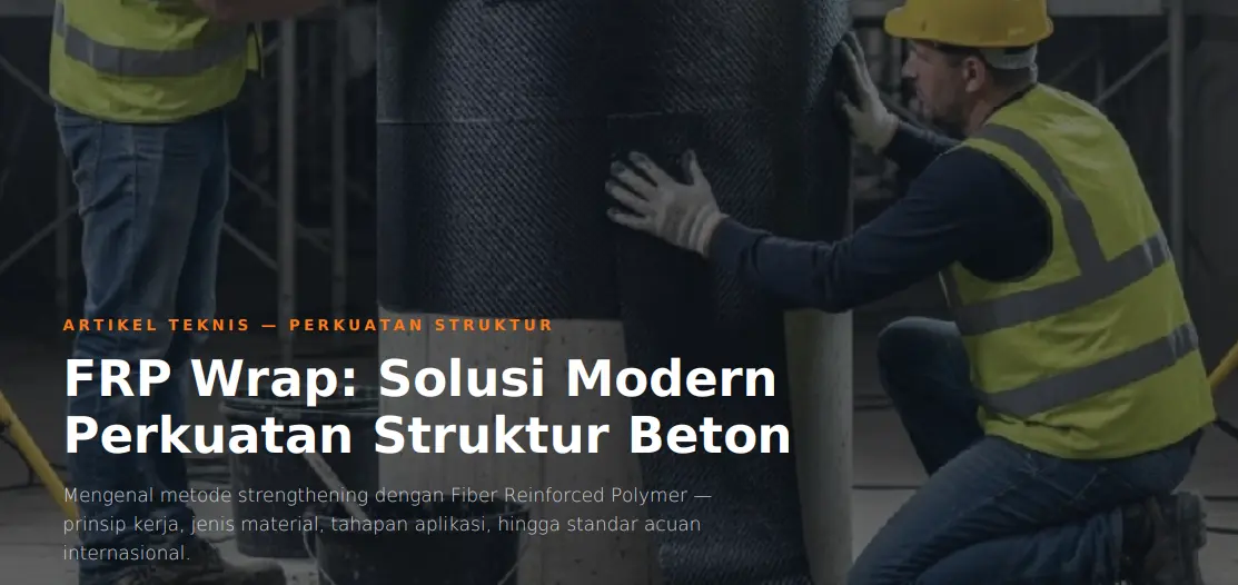 Solusi Modern Perkuatan Struktur Beton yang Efektif dan Cepat