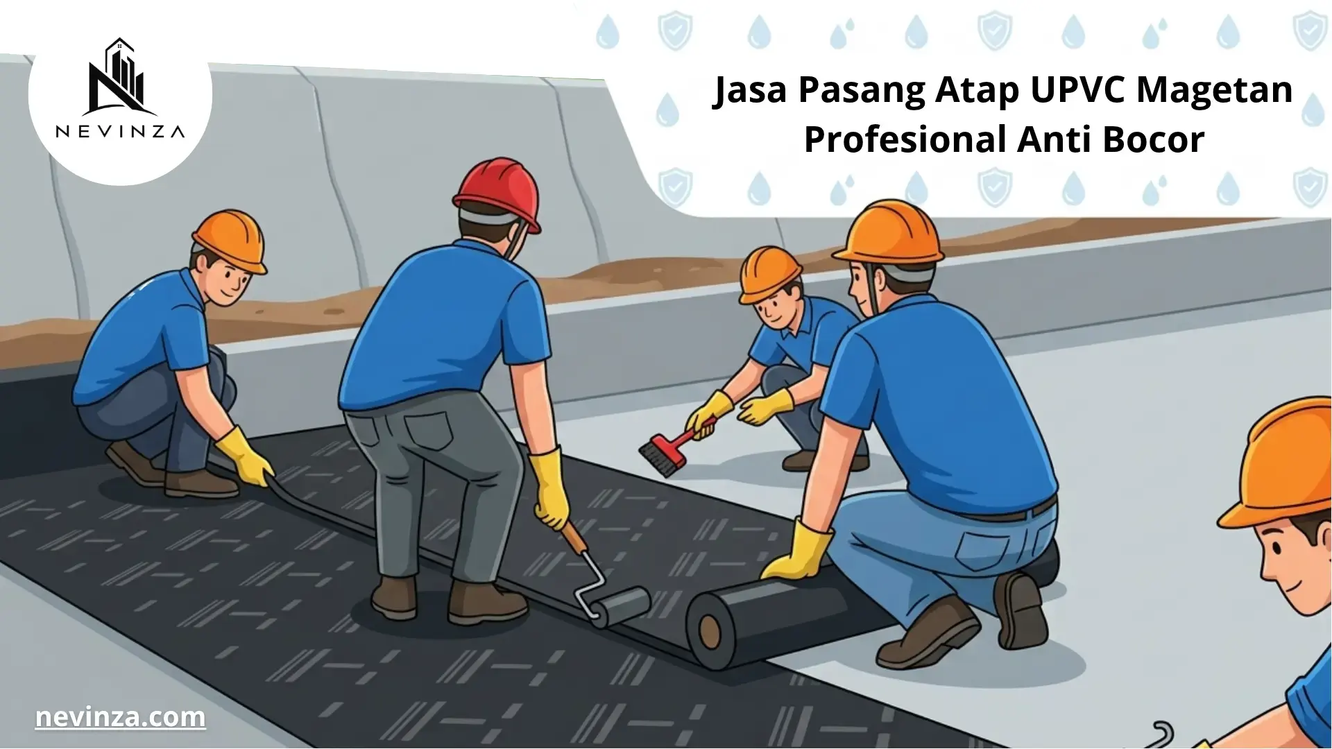 Jasa Pasang Atap UPVC Magetan Profesional Anti Bocor