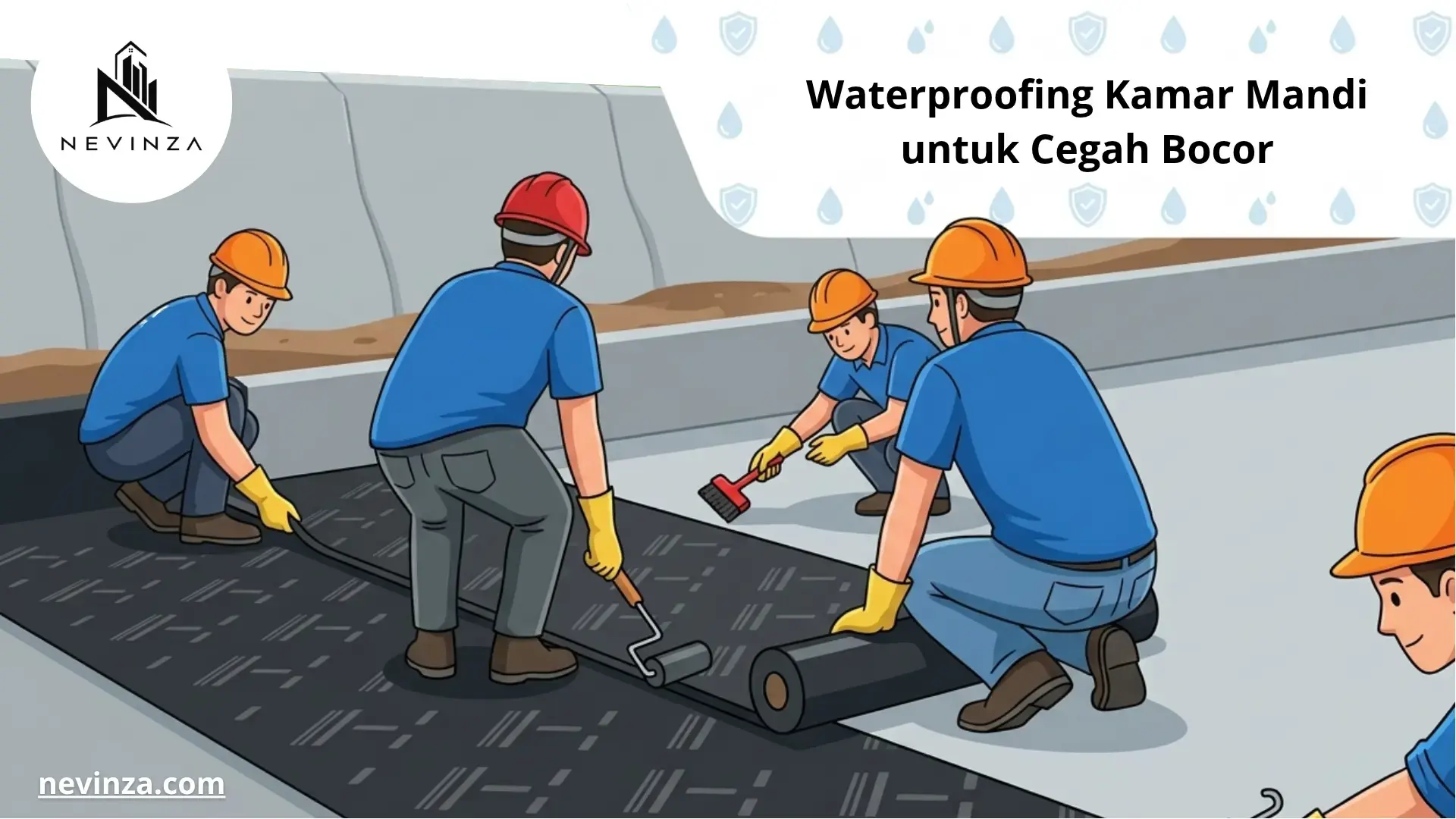 Waterproofing Kamar Mandi untuk Cegah Bocor